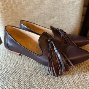 Brown Tassel Loafers